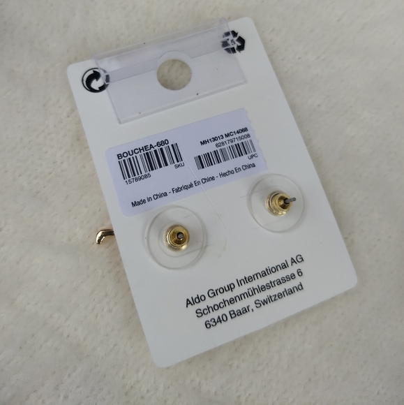 Aldo Bouchea Pink Flamingo Earrings - Picture 3 of 4